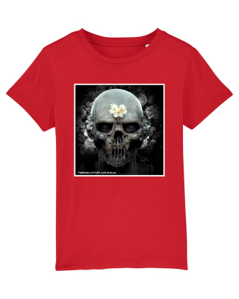 horror terminator cranium Red