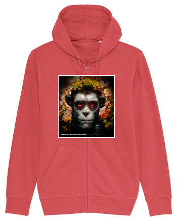 terminator as monkey Carmine Red