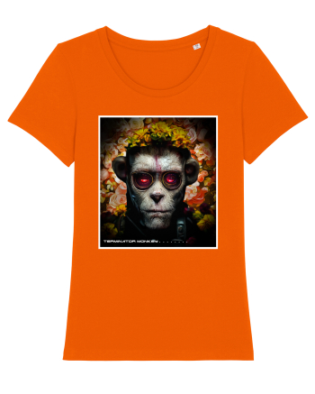 terminator as monkey Bright Orange
