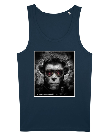 black and white monkey Navy