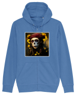 jack sparow as monkey Hanorac cu fermoar Unisex Connector