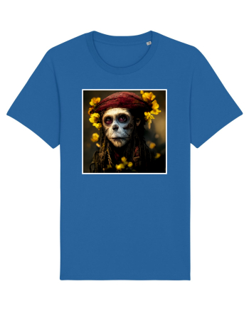 jack sparow as monkey Royal Blue
