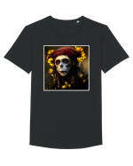 jack sparow as monkey Tricou mânecă scurtă guler larg Bărbat Skater