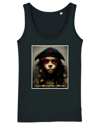monkey as jack sparow  Black