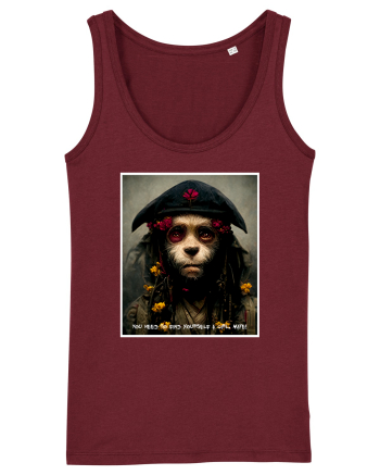 monkey as jack sparow  Burgundy