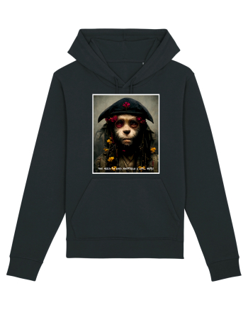 monkey as jack sparow  Black