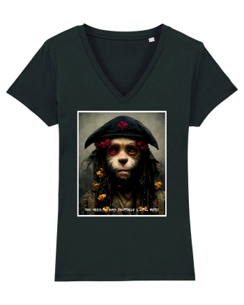monkey as jack sparow  Black
