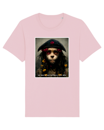 monkey as jack sparow  Cotton Pink