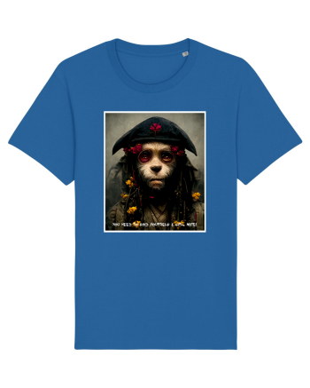 monkey as jack sparow  Royal Blue