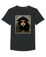 monkey as jack sparow  Tricou mânecă scurtă guler larg Bărbat Skater