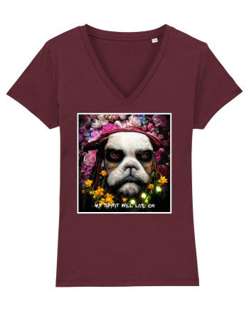jack sparow as dog Burgundy