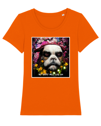 jack sparow as dog Bright Orange