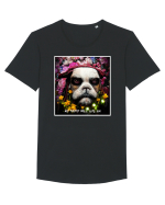 jack sparow as dog Tricou mânecă scurtă guler larg Bărbat Skater