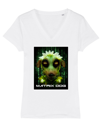matrix dog White