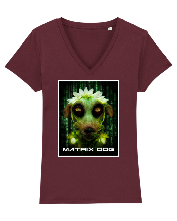 matrix dog Burgundy