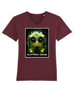 matrix dog Tricou mânecă scurtă guler V Bărbat Presenter