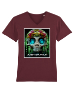 alien cranium Tricou mânecă scurtă guler V Bărbat Presenter