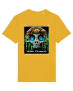 alien cranium Tricou mânecă scurtă Unisex Rocker