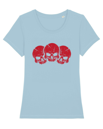 3 Skulls Sky Blue