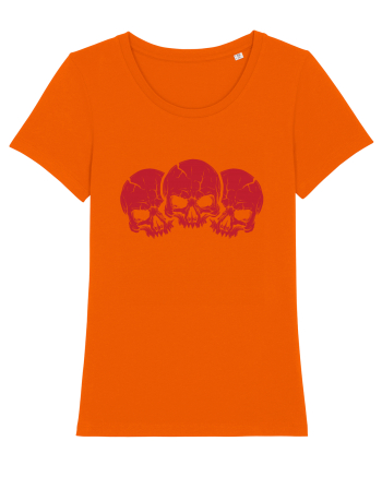 3 Skulls Bright Orange