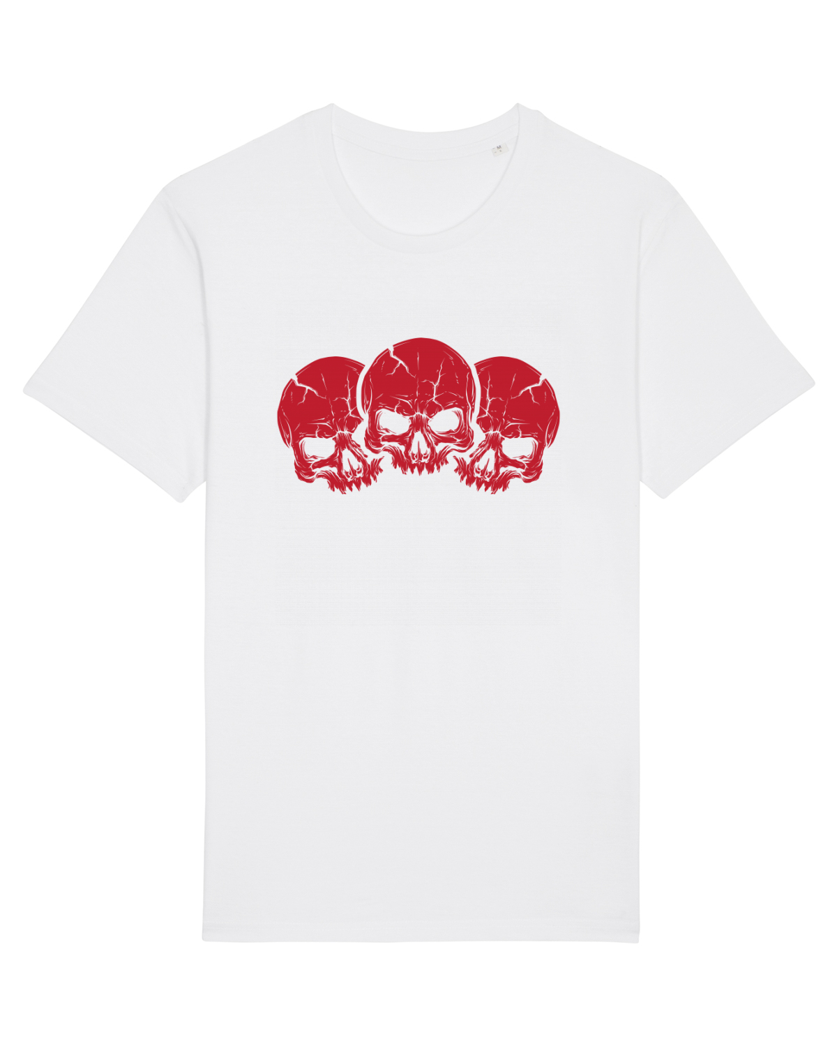 Tricou mânecă scurtă Unisex Rocker White