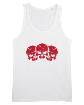 3 Skulls White