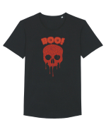 Boo! Tricou mânecă scurtă guler larg Bărbat Skater