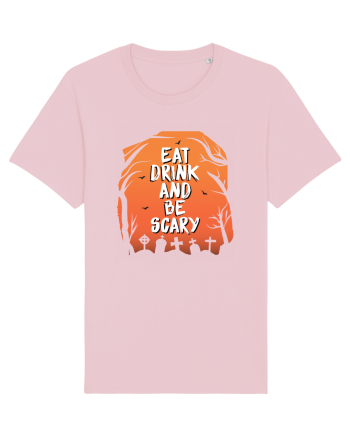 Eat, drink and be scary Cotton Pink