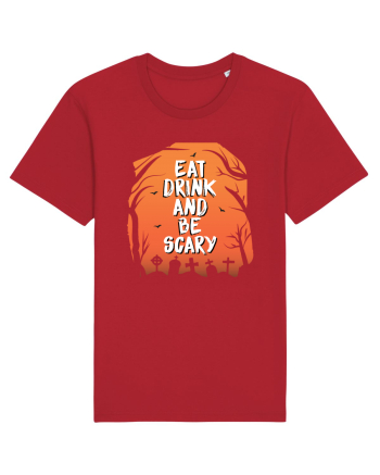 Eat, drink and be scary Red