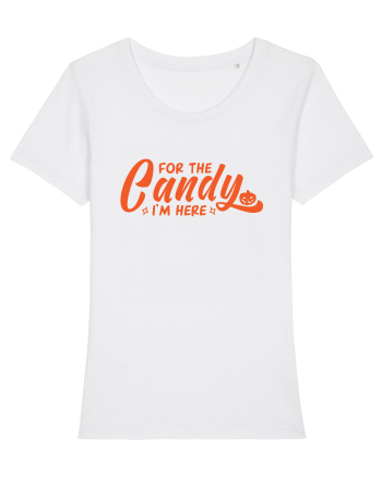 For the candy I'm here White
