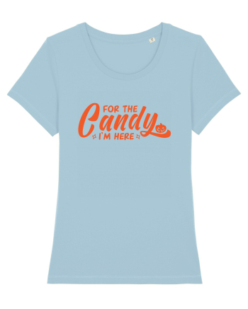 For the candy I'm here Sky Blue