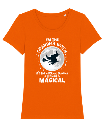 Grandma Witch Bright Orange