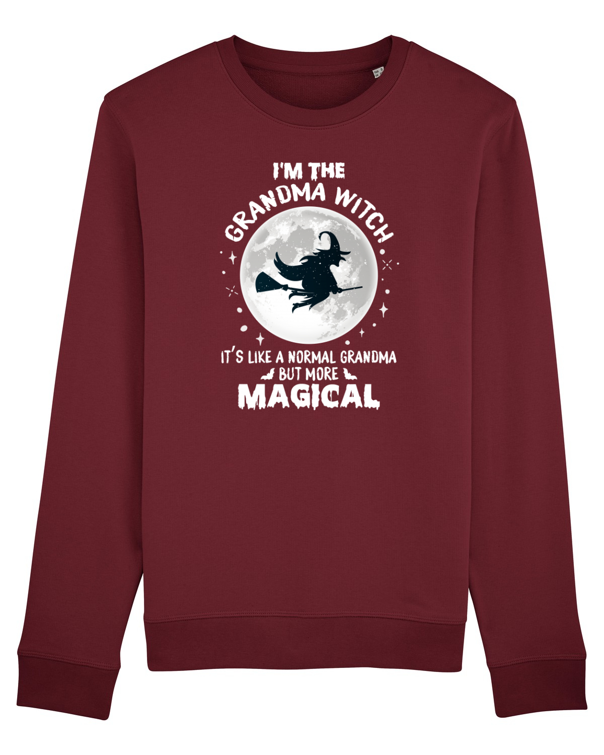 Bluză mânecă lungă Unisex Rise Burgundy