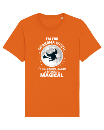 Grandma Witch Bright Orange