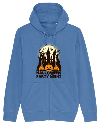Halloween party night Bright Blue