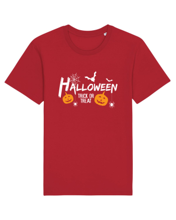 Halloween Trick Or Treat Red