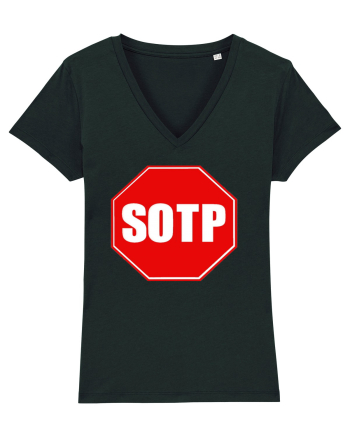 stop sign? Black