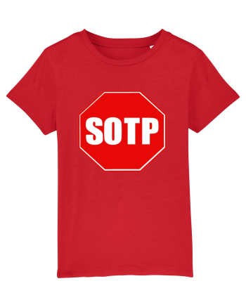 stop sign? Red
