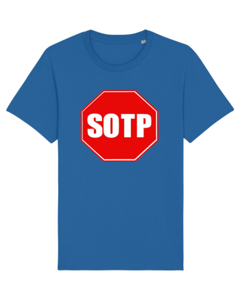 stop sign? Royal Blue