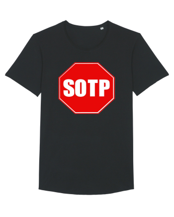 stop sign? Black
