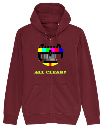 All clear Burgundy