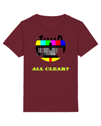 All clear Burgundy