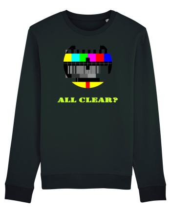 All clear Black