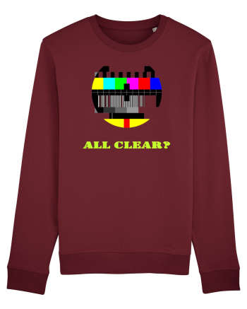 All clear Burgundy