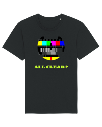 All clear Black