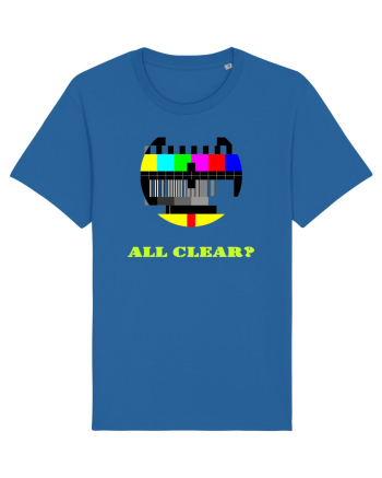 All clear Royal Blue