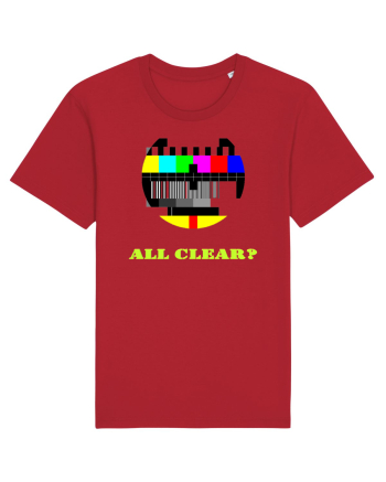 All clear Red
