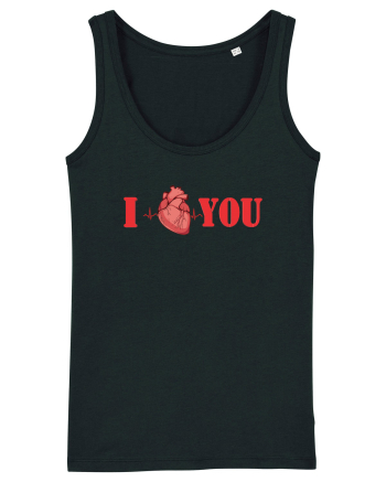 I LOVE YOU Black