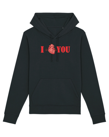 I LOVE YOU Black