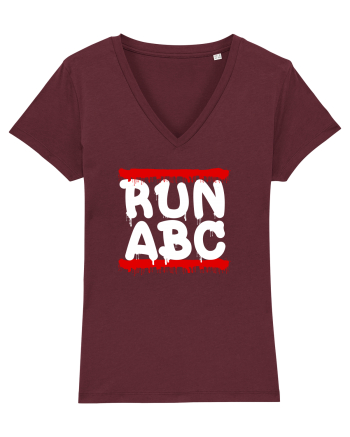 RUN ABC Burgundy